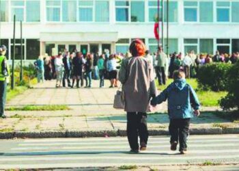 Baiminamasi, kad net Anykščių mieste ateityje gali nebelikti gimnazijos.Jono JUNEVIČIAUS nuotr.