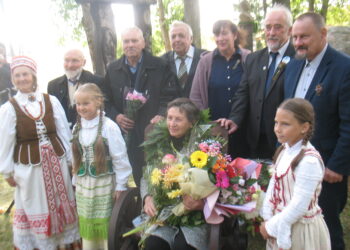 Mažoji Vaižganto premija už nuopelnus Svėdasų kraštui šiemet skirta ilgametei Vaitkūnų kultūros namų darbuotojai Aldonai Bagdonienei.