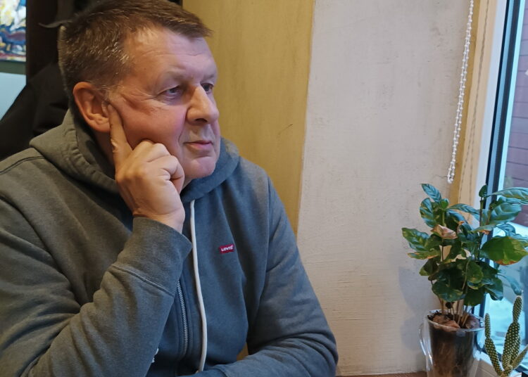 Režisierius, aktorius Jonas Buziliauskas Anykščiuose dirba beveik dešimt metų ir džiaugiasi, kad anykštėnų yra priimtas šiltai.