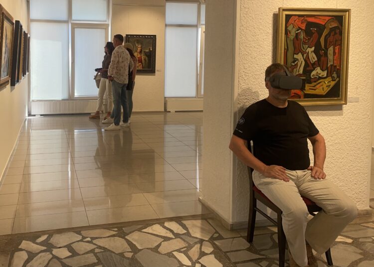 Virtualios realybės filmą apie J. Rimšos kūrybą galės pasižiūrėti anykštėnai