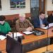 Susitikime Aukštaitijos saugomų teritorijų direkcijos direktoriaus pavaduotojas Kęstutis Šerepka (antras iš kairės) sakė, kad šalia Šeimyniškėlių piliakalnio planuojama pastatyti stendą, pro kurį žvelgiant į piliakalnį, ant jo matytųsi stovinti medinė pilis.