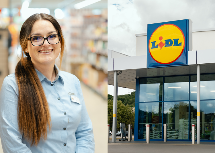 LIDL parduotuvės Kaune vadovė Rita.