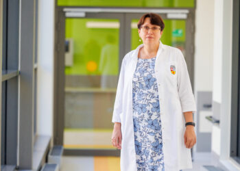 Anot Vaikų reabilitacijos klinikos vadovės I. Bakanienės, ekranai ypač pavojingi kūdikiams ir vaikams iki 1,5 metų amžiaus, kai intensyviai vystosi socialinė raida. 
Nuotr. LSMU Kauno klinikų