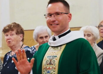Kunigas Tomas Paliukėnas sakė, kad džiaugiais paskyrimu į Troškūnų parapiją.