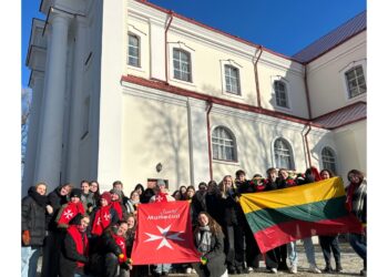 Nuotrauka iš Jaunųjų maltiečių feisbuko