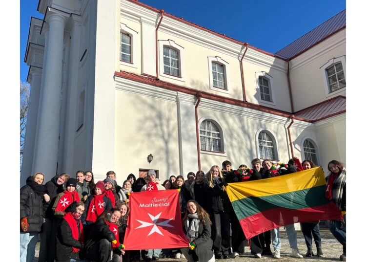 Nuotrauka iš Jaunųjų maltiečių feisbuko