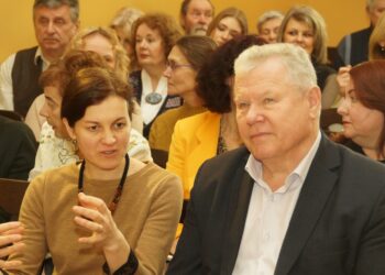 Meras Kęstutis Tubis ir Mero patarėja Rūta Neniškienė., 2025. Tautvilio Užos nuotr.