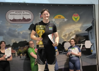 Gintarė Bražaitė tryliktą kartą tapo Lietuvos čempione. Anykščių KKSC nuotr.