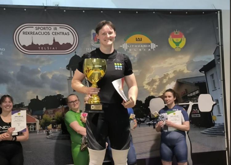 Gintarė Bražaitė tryliktą kartą tapo Lietuvos čempione. Anykščių KKSC nuotr.