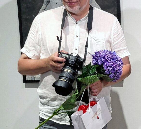 Alvydas Stauskas Dusetų Dailės galerijos fotografų parodoje. Panevėžys. „Galerija XX“, 2023 metai.