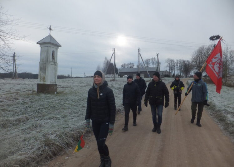 Moliakalnio kalvose prie Šv. Stepono koplytėlės...