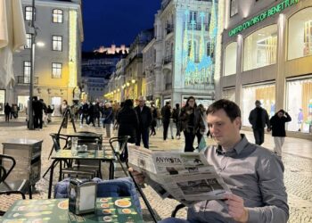 Tomas Tomilinas ir „Anykštai“ parodė Lisaboną. Nuotraukos iš Tomo Tomilino feisbuko.