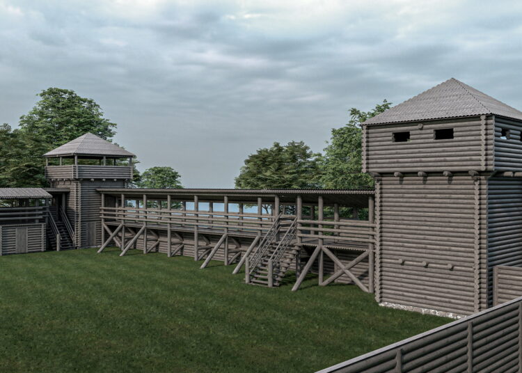 Paradoksas – trečiajam viduramžių pilį imituojančiam medinės pilies bokštui ir galerijos įrengimui šalia Šeimyniškėlių (Vorutos) piliakalnio Anykščių muziejui pakaks 50 tūkstančių eurų, tačiau atnaujinti sulūžusius laiptus į piliakalnį ir pritaikyti jį lankymui, specialistų paskaičiavimais, reikia 231 tūkstančių 900 eurų.         Projektinio pasiūlymo vizualizacija.