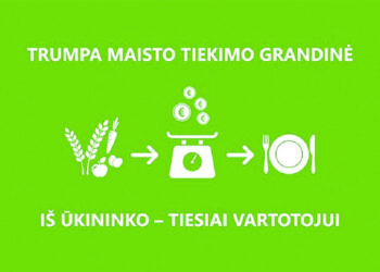 Trumposios maisto tiekimo grandinės išlieka viena svarbiausių, tačiau dar ne iki galo išnaudotų galimybių. Iliustracija iš ŽŪM archyvo