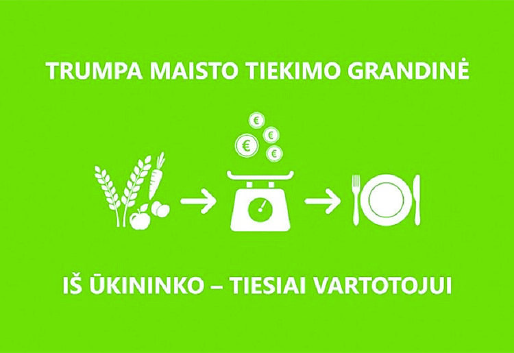 Trumposios maisto tiekimo grandinės išlieka viena svarbiausių, tačiau dar ne iki galo išnaudotų galimybių. Iliustracija iš ŽŪM archyvo
