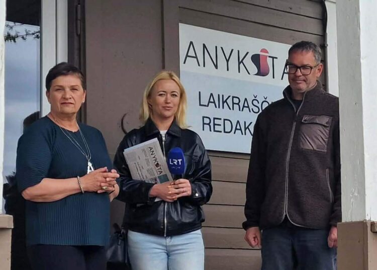 LRT televizija reportažą iš Anykščių transiliuos ketvirtadienį, Spaudos atgavimo, kalbos ir knygos dieną.