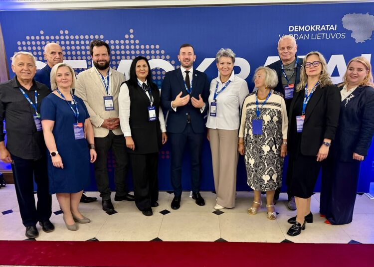 Nuotrauka iš Demokratų sąjungos socialinių tinklų.