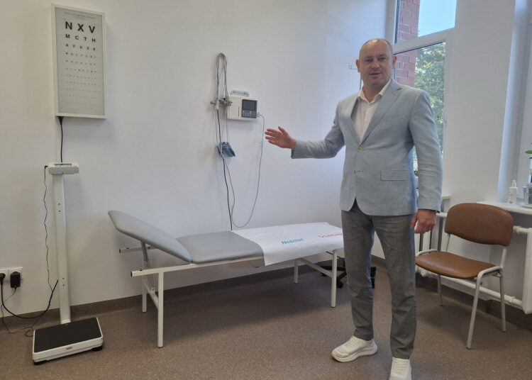 Šeimos gydytojų kabinetai po remonto darbų tapo šviesesni ir jaukesni.